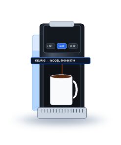 Keurig K-Slim Single Serve K-Cup Pod Coffee Maker Multistream Technology Black
